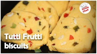 Tutti frutti cookies | home made cookies without oven | bakery style biscuits | karachi biscuits