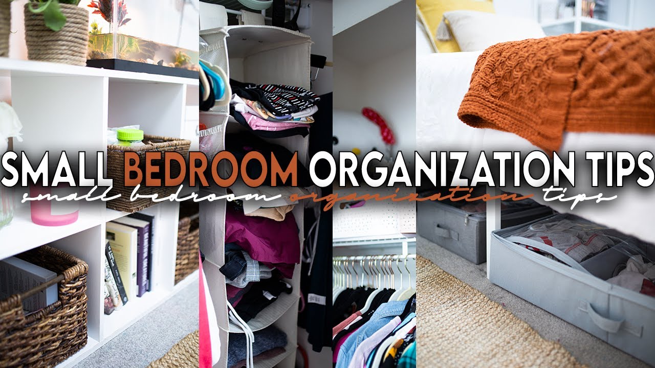 Gorgeous small bedroom organizing ideas Small Bedroom Organization Ideas Tips 2020 Youtube