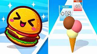 Ice Cream Rush vs Food Run | Ultimate Race to Victory 2026 screenshot 1