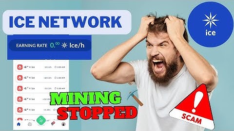 ICE NETWORK MINING STOPPED 🚨 Ice Token Mining Ice App Not Working Fix  Ice Mainnet Launch Quiz KYC