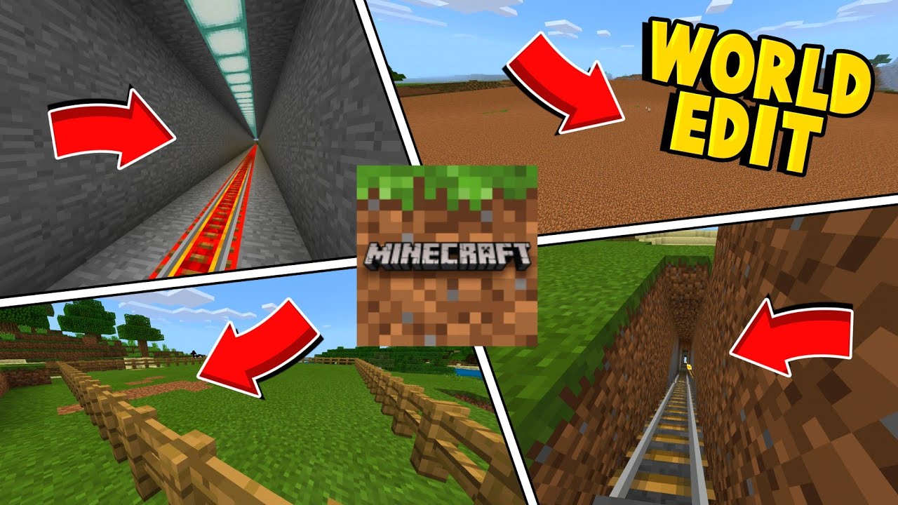 WORLD EDIT SEM MODS PARA MINECRAFT POCKET EDITION (MCPE 1