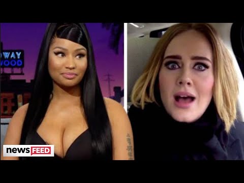 Nicki Minaj Gives EPIC Adele Impression!