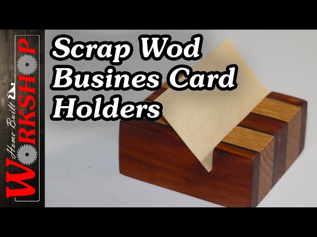 DIY Wood Card Display and Holder - Sweet Pea