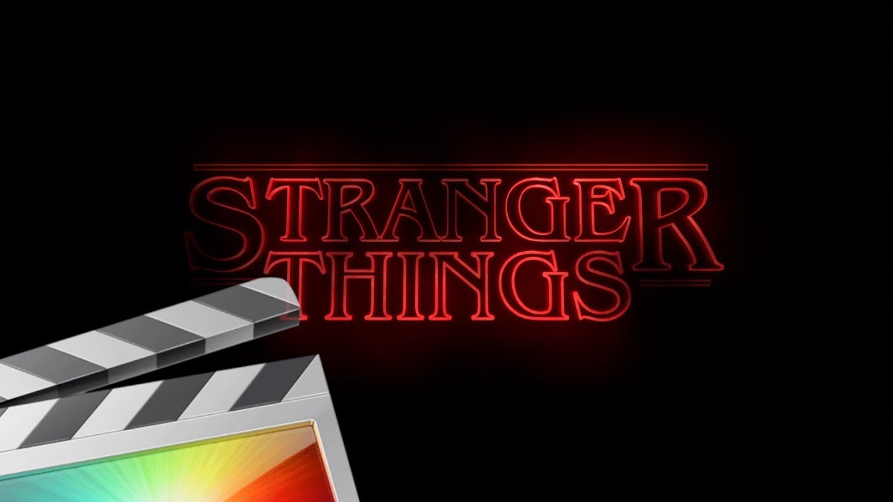 free stranger things for final cut pro