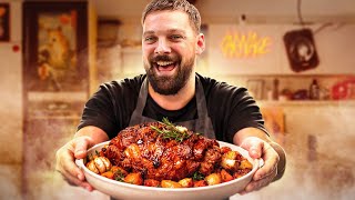 Recipe for an ultra-tender lamb shoulder!