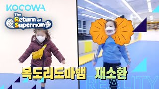 Lizard brothers! Gun Hoo and Jin Woo run like lizards l The Return of Superman Ep 414 [ENG SUB]