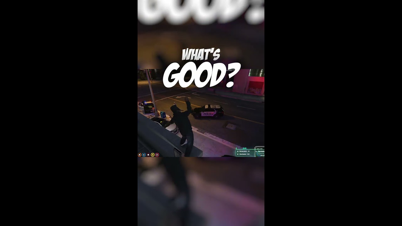 Mike Block Terrorizes The Cops With A Shotgun 