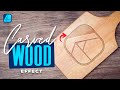 Carved wood effect using quickfx in affinity designer