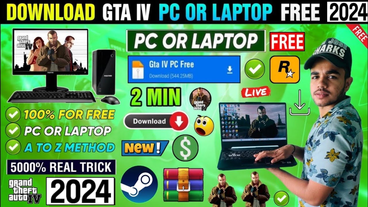 How To Download And Install GTA IV I GTA 4 download PC 