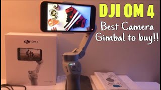 DJI OM 4 Best Camera Gimbal to buy under $200 cad (P7,500) Unboxing ASMR Watch Before You Buy