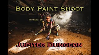 Body Paint Photo Shoot at the Jupiter Dungeon using Smoke and Off Camera Flash by Jason Lanier