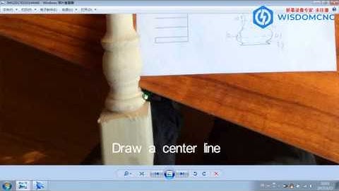 Teaching video-How to create a cnc wood lathe design by CAD software