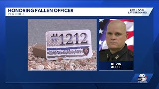 City of Pea Ridge to turn blue in honor of Kevin Apple