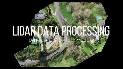 LiDAR Data Processing at SEAM Spatial