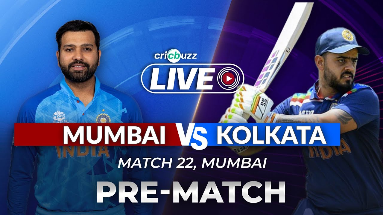 MIvKKR Cricbuzz Live Match 22, Mumbai v Kolkata, Pre-match show