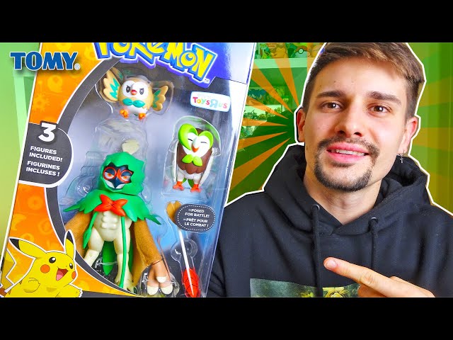 REVIEW SET EVOLUTIVO FIGURA DECIDUEYE TOMY (2018) | Pokémon | Mr
