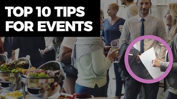 Top 10 tips for planning a successful event