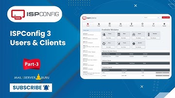ISPConfig Users and Clients 🙎👮 | BEST cPanel Alternative 😍 | UNLIMITED Email & FREE Web Hosting 😱