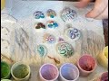 Time lapse: ceramic underglaze techniques.