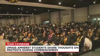UMass students speak out on protests disrupting college graduations across the country