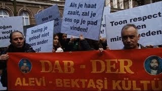 Anti-Erdogan Protestors Demonstrate In The Hague