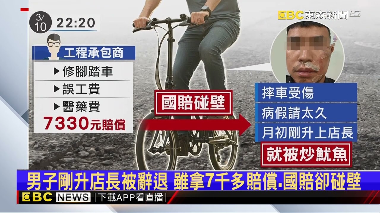 獨家》柏油重鋪高低差 碎石害摔車 被害人無報案國賠難@newsebc