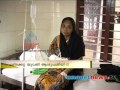 Railway threaten ,Woman jump moving