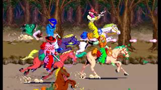 Sunset Riders arcade 4 player Netplay 60fps