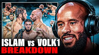 VOLK vs ISLAM 1 BREAKDOWN! | WHO WINS REMATCH?!?!