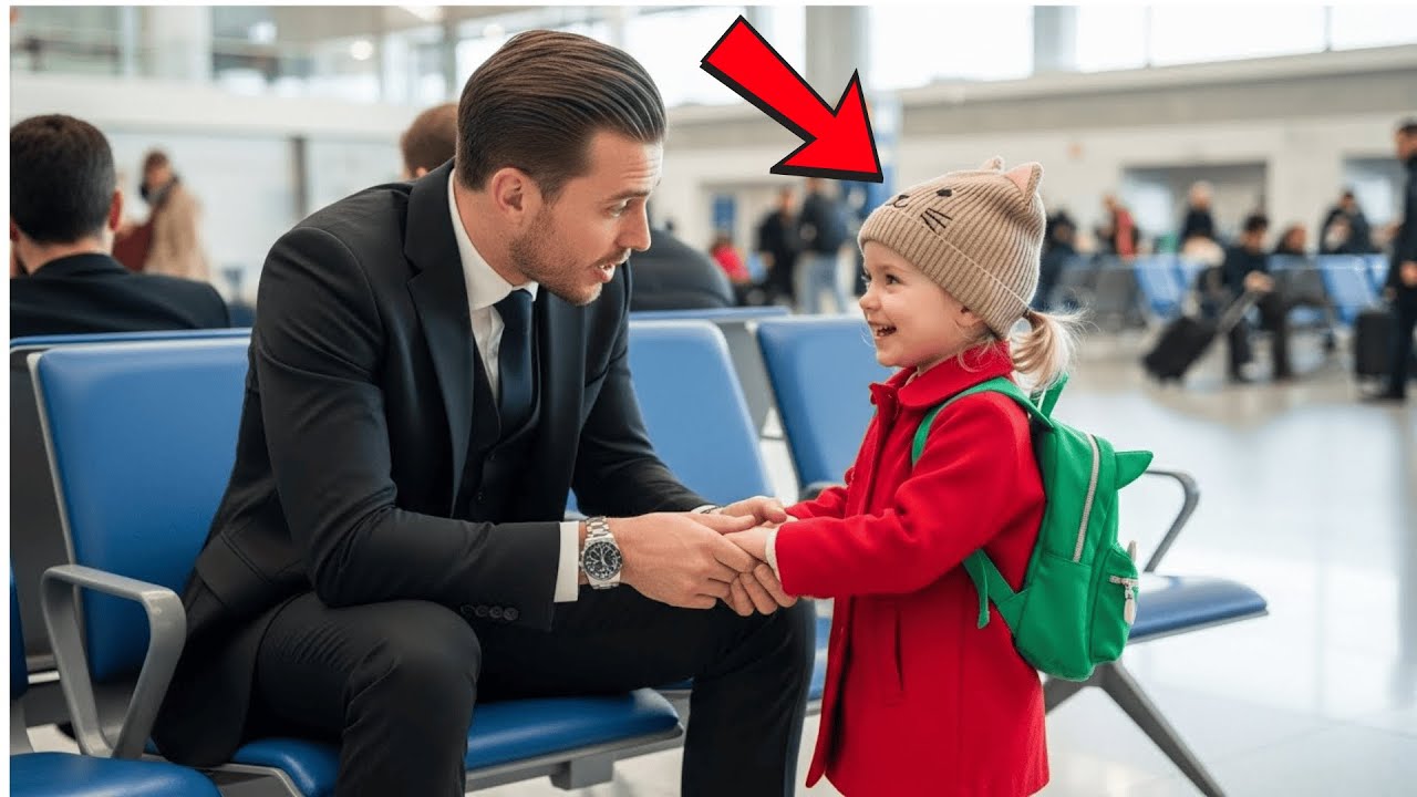 « Vous Êtes Perdu, Monsieur ? » Demanda La Fillette Au CEO Seul À L'Aéroport — Ce Qu'Il Fit...