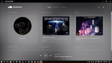 SoundCloud beta windows 10