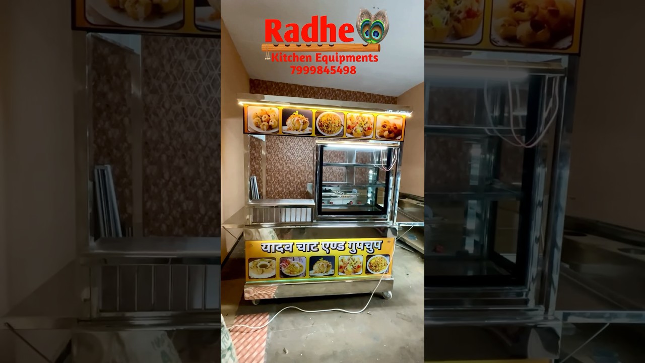 Golgappa Chaat Counter / panipuri cart raipur chhattisgarh 7999845498