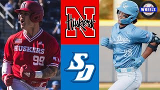 Nebraska vs San Diego Highlights (Unbelievable… TIE?) | 2023 College Baseball Highlights