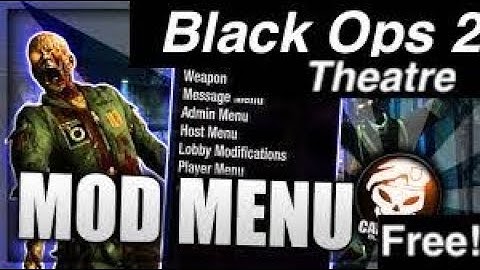 How to get a mod menu in Black ops 2 zombies!