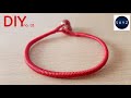 Diy lucky red string bracelet  sayz ideas no 01