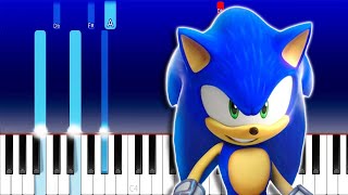 Sonic Prime Credits Music (Piano Tutorial) Resimi