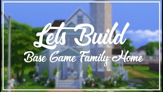 Lets Build a Base Game Home - Dining Room and Master Bedroom // The Sims 4 Lets Build