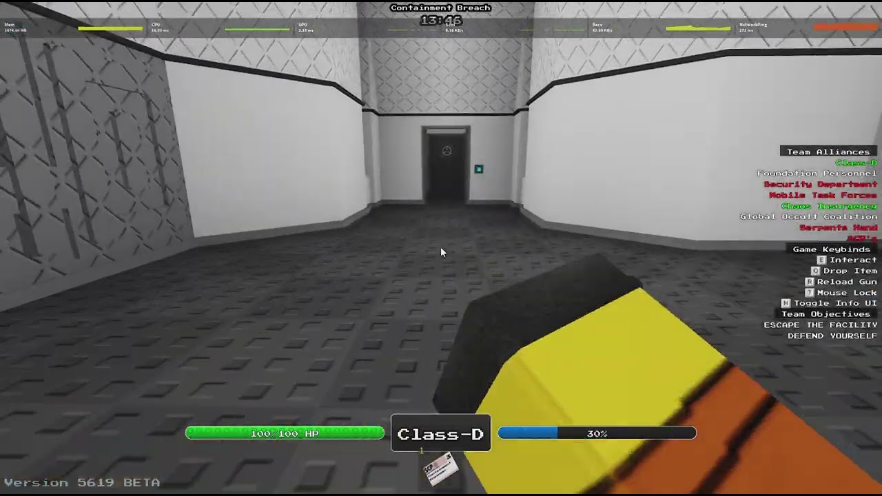 THE BEST SCP retrobreach class D route