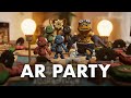 Creating Mario Party in Augmented Reality