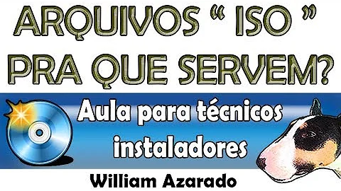 Como utilizar o arquivo ISO?