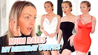Mum RATES My BIRTHDAY & CLUBBING Outfits!! and she DID NOT hold back... ad