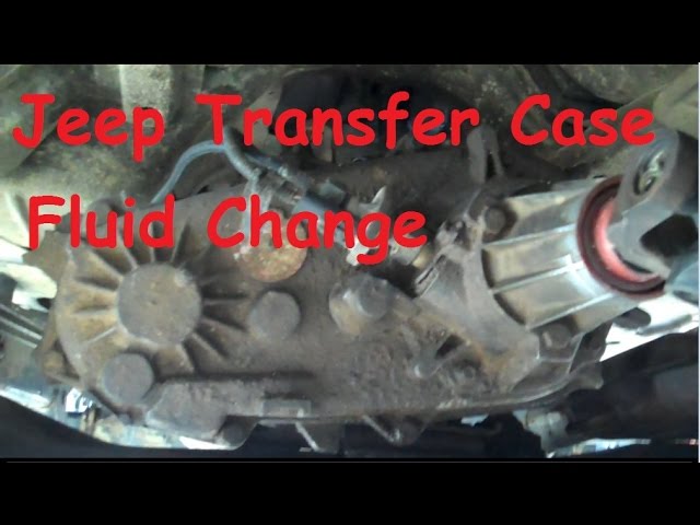 Jeep Wrangler YJ - Fluid change in a NP231 transfer case. - YouTube