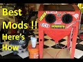 Harbor freight blast cabinet upgrade kit  easy install