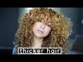 How To Make Fine/Thin Curly Hair Look Thicker!