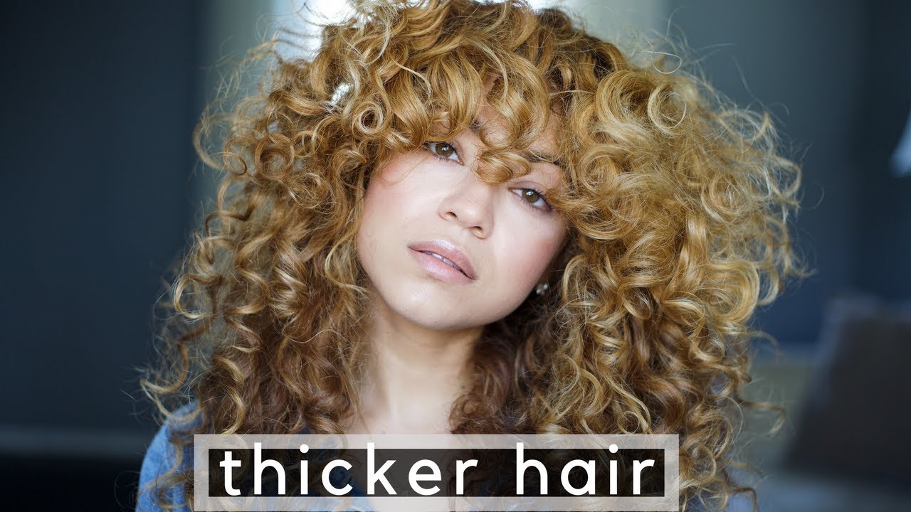 How To Make Fine Thin Curly Hair Look Thicker