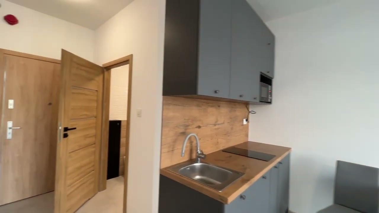 Studio on Zarembowicza street, next to Airport - Apartment - Rent - Wrocław, Fabryczna / Muchobór Wielki