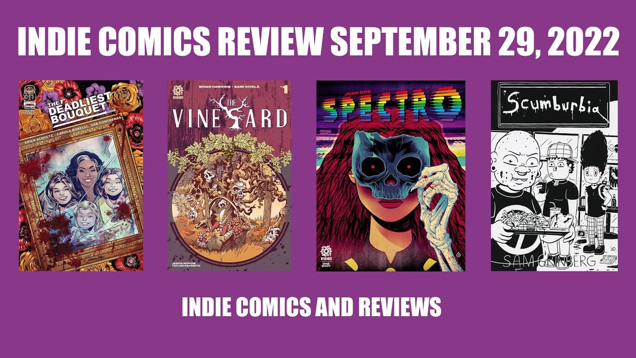 Indie Comics Review September 29, 2022 Indie Comics and Reviews YouTube