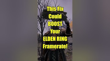 Elden Ring slow/micro-stuttering on PC? This fix could BOOST FPS output! #eldenring #eldenringdlc