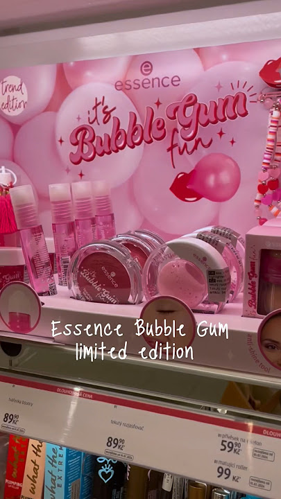 New Bubble Gum collection from Essence 🎀 #essence #essencecosmetics #beauty #dm
