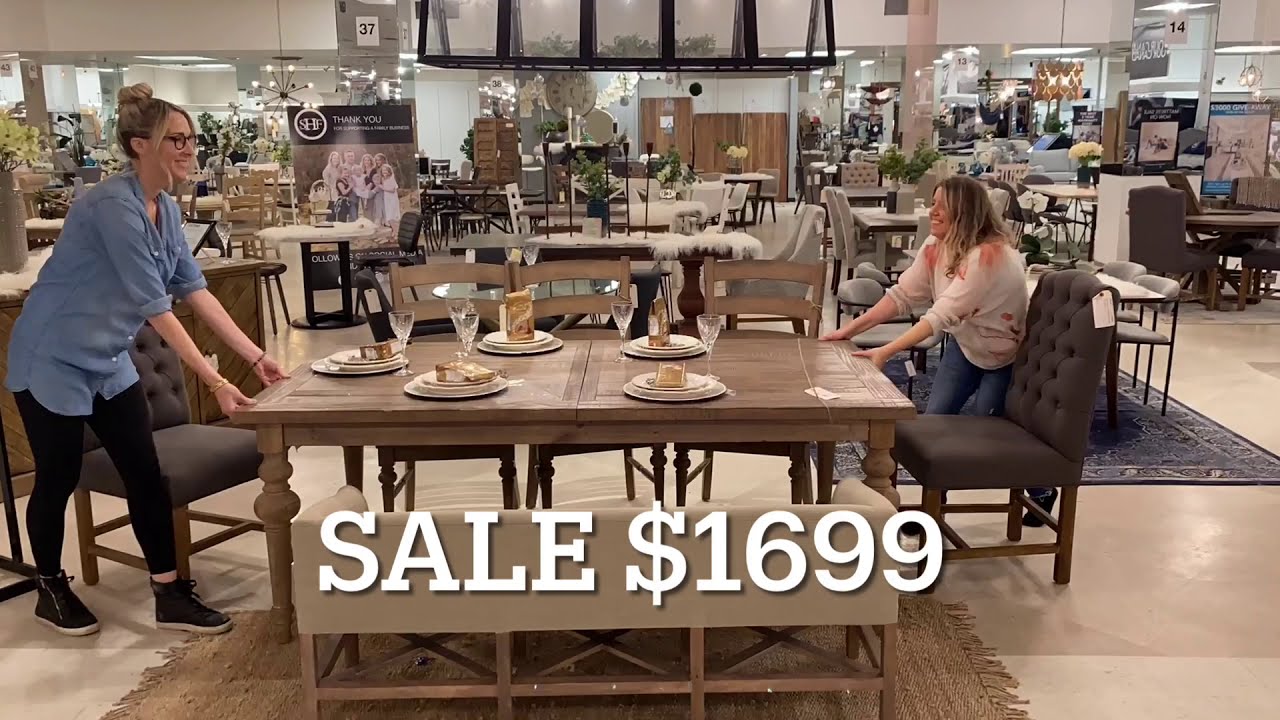 Calgary's Furniture Store is Having a Table Sale Today 